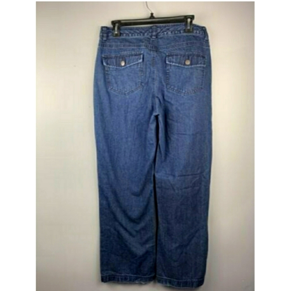 L L Bean Blue Jeans - Picture 3 of 5
